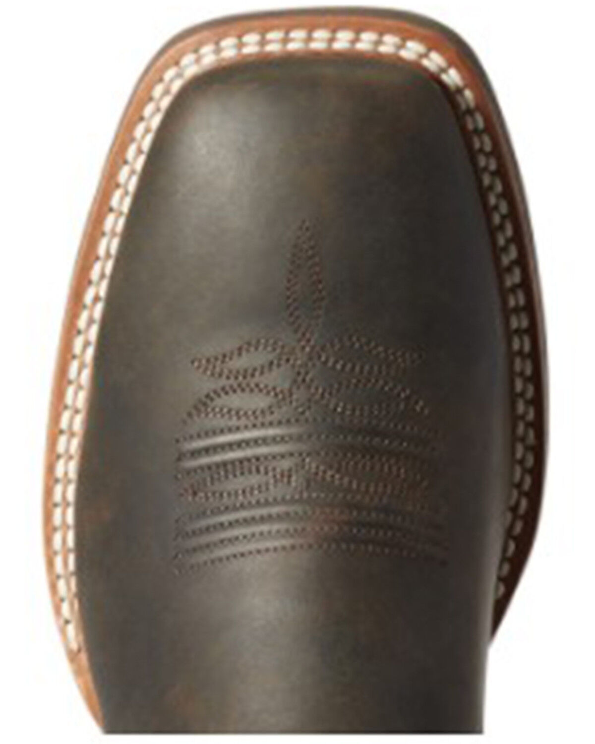 Image #4 - Ariat Men's Creston Western Performance Boots - Broad Square Toe, Brown, hi-res
