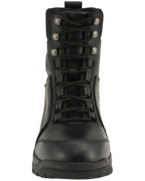 Image #4 - Milwaukee Leather Men's Lace-Up Tactical Boots Round Toe - Extended Sizes, Black, hi-res
