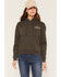 Image #2 - Troll Co Women's Juno Graphic Hooded Sweatshirt, Black, hi-res