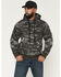 Image #1 - Lucky Brand Workwear Men's Camo Print Hooded Sweatshirt, Black, hi-res