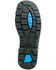 Image #2 - Steel Blue Men's Argyle 6" Zip & Lace-Up Work Boots - Steel Toe, Black, hi-res
