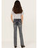 Grace in LA Girls' Paisley Horse Pocket Bootcut Jeans, Blue, hi-res