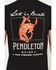 Image #4 - Pendleton Men's Whisky Let'er Buck Short Sleeve Graphic T-Shirt, Black, hi-res