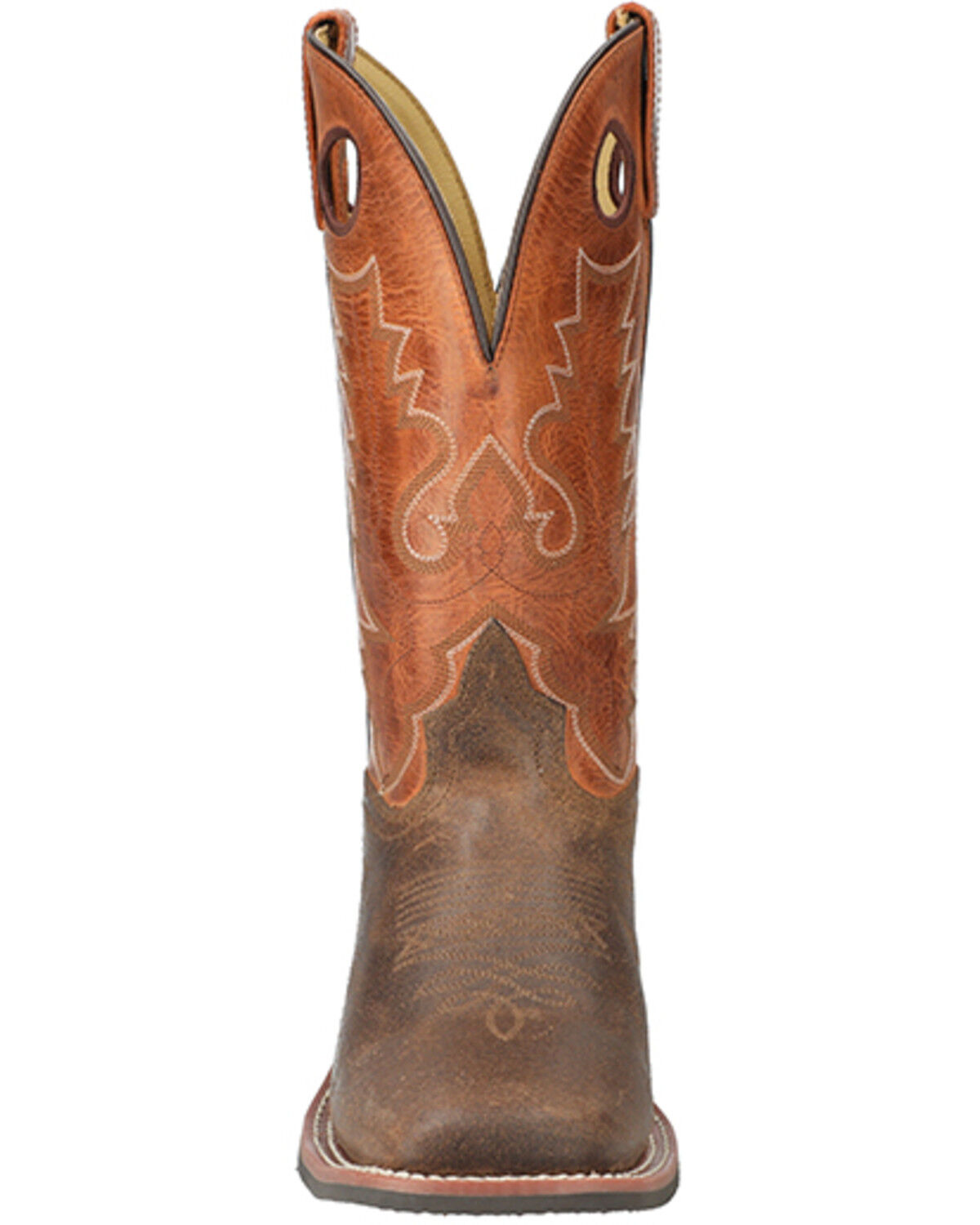 Image #4 - Smoky Mountain Men's Timber Performance Western Boots - Broad Square Toe, Brown, hi-res