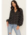 Image #1 - Bila Women's Valley Spring Top, Black, hi-res