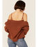 Image #3 - Callahan Women's Lu Cardigan & Tank Set, Brown, hi-res