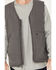 Image #2 - Hawx Men's Weathered Sherpa Lined Work Vest, Charcoal, hi-res