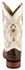 Ferrini Women's Hornback Caiman Print Western Boots - Broad Square Toe, Chocolate, hi-res