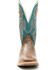 Image #4 - Double H Men's Elliott Western Boots - Broad Square Toe, Brown, hi-res