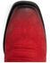 Image #6 - Ferrini Men's Roughrider Western Boots - Square Toe, Red, hi-res