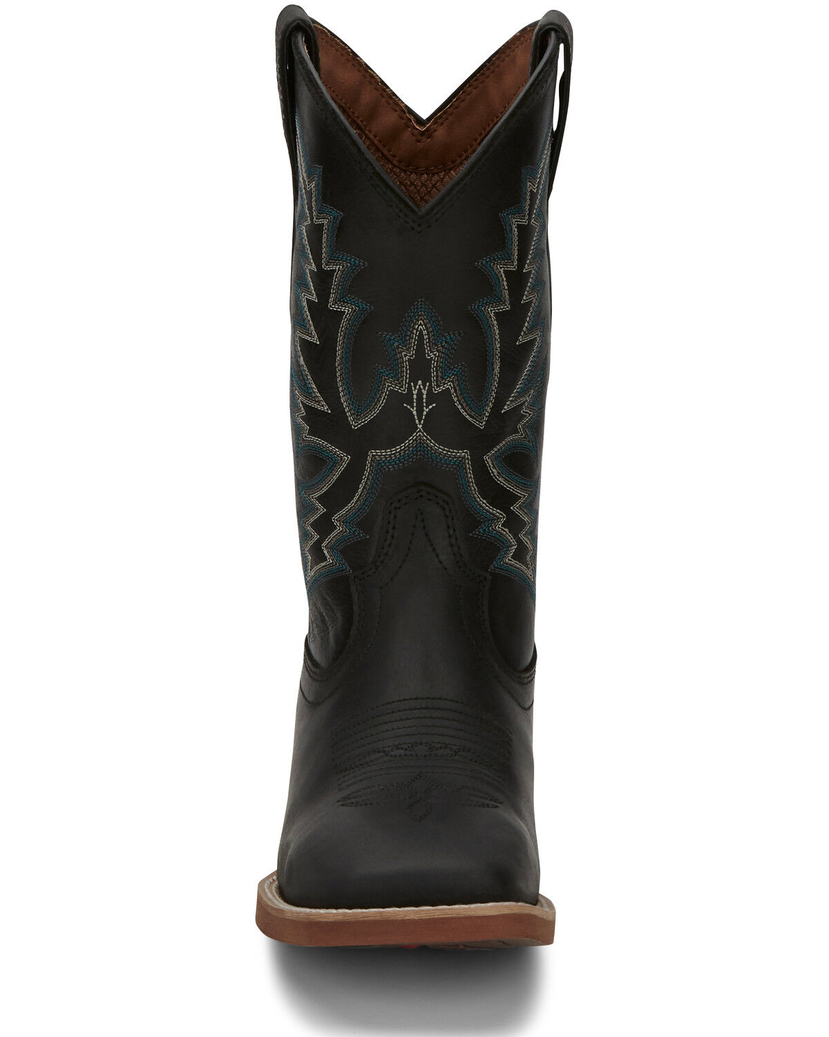 Justin Men's Tallyman Black Western