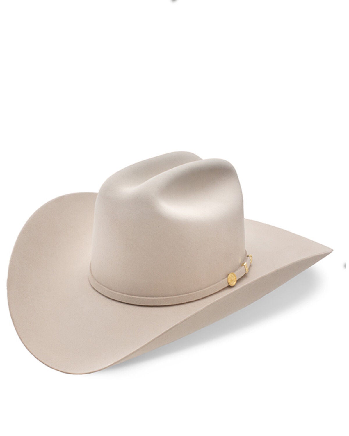 Stetson El Presidente 100X Felt Cowboy Hat, Silverbelly, hi-res
