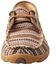 Image #5 - Twisted X Women's Boat Shoe Driving Mocs , Brown, hi-res