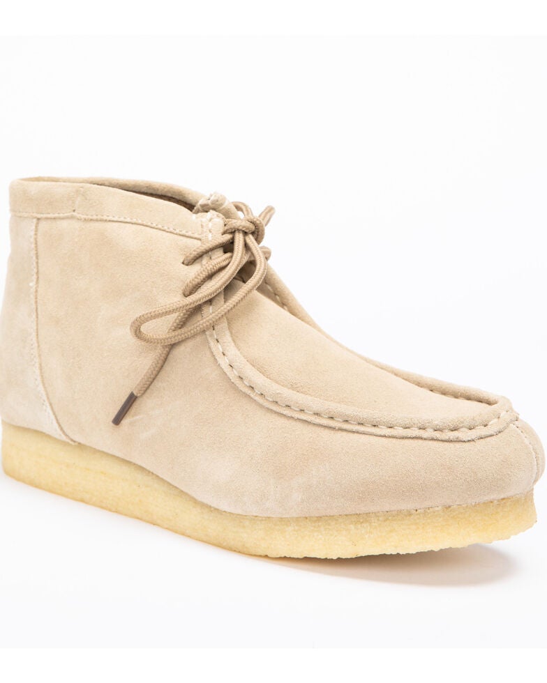 mens slip on chukka boots