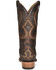 Image #4 - Corral Men's Embroidered and Embellished Western Boots - Snip Toe, Brown, hi-res