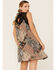 Image #3 - Miss Me Women's Lace High-Neck Mini Dress, Black, hi-res