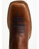 Image #6 - Justin Men's Bent Rail Walsh Performance Western Boots - Broad Square Toe, Cognac, hi-res