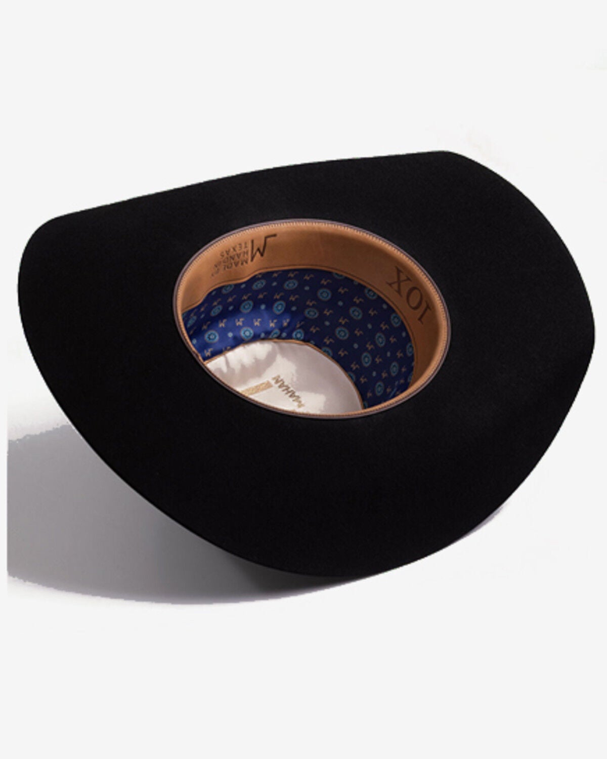 Image #5 - Larry Mahan Cody 10X Felt Cowboy Hat, Black, hi-res