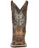 Image #4 - Smoky Mountain Little Girls' Sadie Western Boots - Broad Square Toe, Brown, hi-res