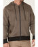 Image #3 - Wrangler Riggs Men's Tough Layer Zip-Front Hooded Work Jacket - Big, Grey, hi-res