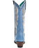 Image #4 - Corral Women's Embroidered Tall Western Boots - Snip Toe, Blue, hi-res