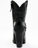 Image #5 - Dingo Women's Crown Jewel Western Fashion Booties - Pointed Toe, Black, hi-res