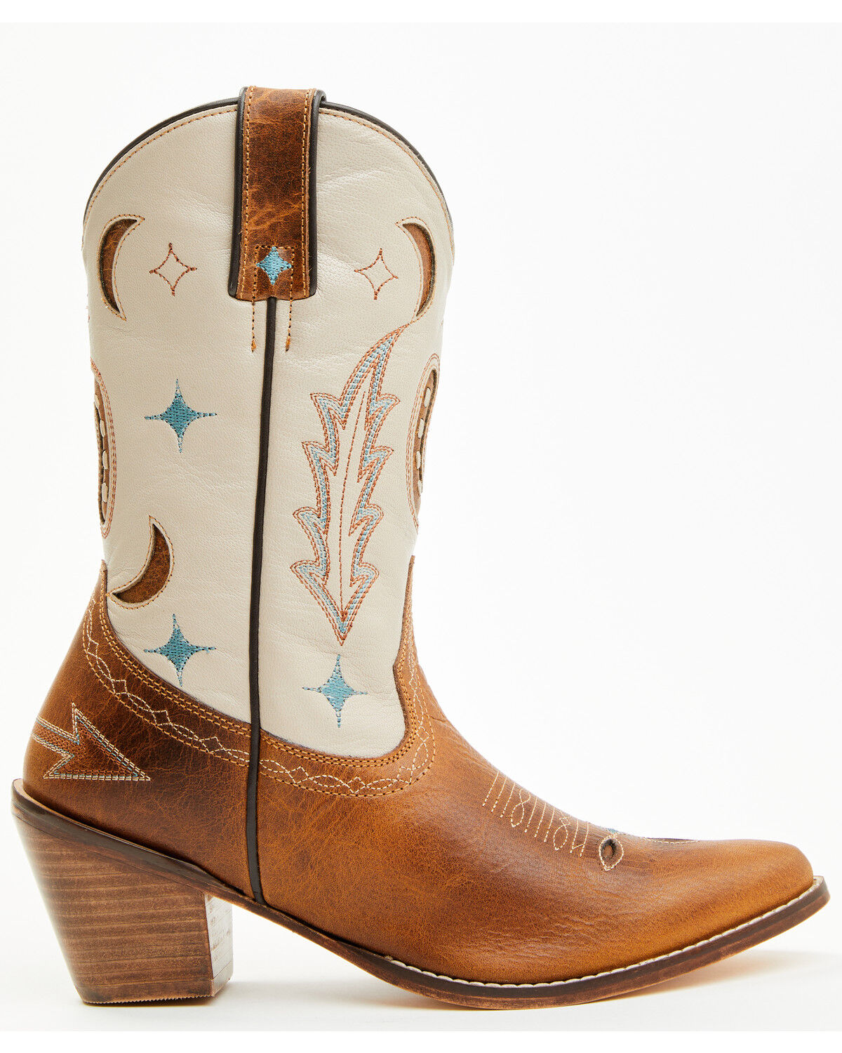 Image #2 - Idyllwind Women's Get Lucky Western Boots - Round Toe, Cream, hi-res