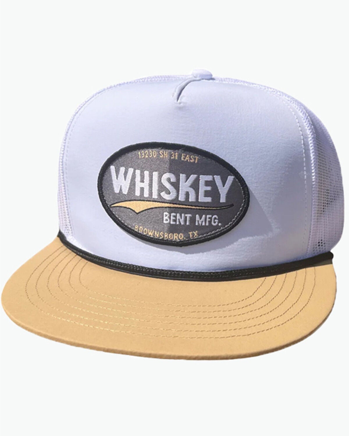 Whiskey Bent Men's The Bodie Ball Cap, White, hi-res