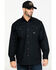 Image #1 - Ariat Men's Rebar Made Tough Durastretch Long Sleeve Work Shirt, Black, hi-res