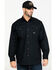 Image #1 - Ariat Men's Rebar Made Tough Durastretch Long Sleeve Work Shirt , Black, hi-res