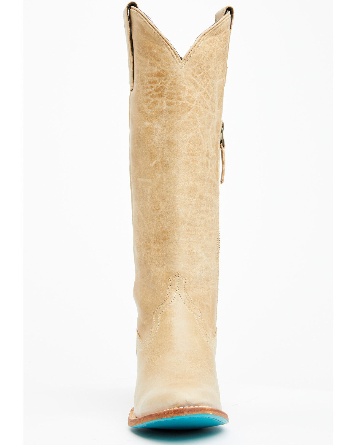 Image #4 - Lane Women's Plain Jane Western Boots - Round Toe, Caramel, hi-res