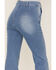 Image #4 - Flying Tomato Women's Light Wash High Rise Seamed Flare Jeans, , hi-res