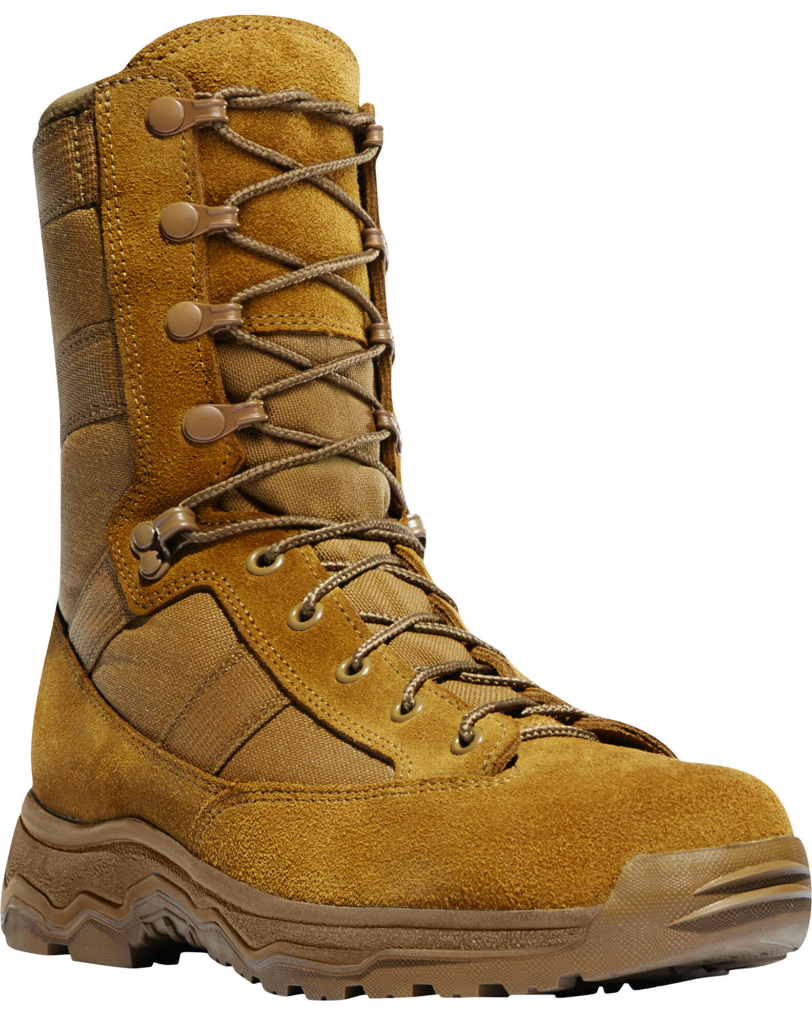 Danner Men s Coyote Hot 8 Reckoning Tactical Boots Round Toe Sheplers