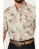 Image #3 - Ariat Men's VentTEK Outbound Island Print Short Sleeve Performance Shirt - Tall , Tan, hi-res