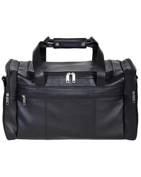 Image #1 - Scully Leather Carry-On Travel Bag , Black, hi-res