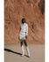 Image #1 - Boot Barn X Double D Women's Exclusive Rhinestone & Fringe Bridal Skirt, White, hi-res