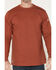 Image #3 - Ariat Men's FR Born For This Long Sleeve Work T-Shirt, Dark Red, hi-res
