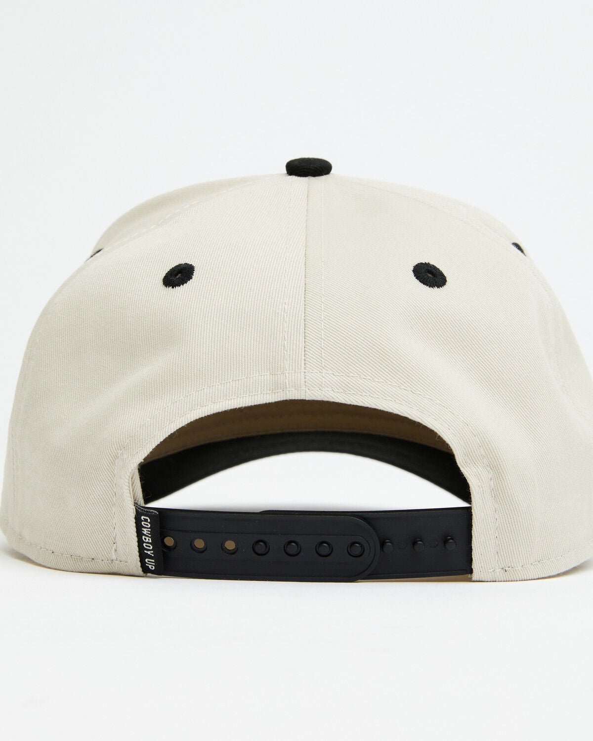 Image #3 - Cowboy Up Men's Built Wild Ball Cap, Black, hi-res