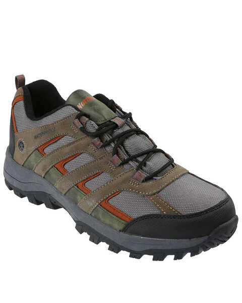 Image #1 - Northside Men's Gresham Waterproof Hiking Shoes - Soft Toe, Olive, hi-res