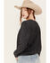 Image #4 - Changes Women's Jack Daniels Mineral Wash Crewneck Sweatshirt , Black, hi-res