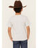Image #4 - John Deere Little Boys' Digital Tractor Short Sleeve Graphic T-Shirt , Off White, hi-res