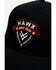 Image #2 - Hawx Men's Ribbon Logo Shield Patch Ball Cap, Black, hi-res