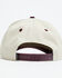 Image #3 - Cowboy Up Women's Rebel Belle Ball Cap, Maroon, hi-res