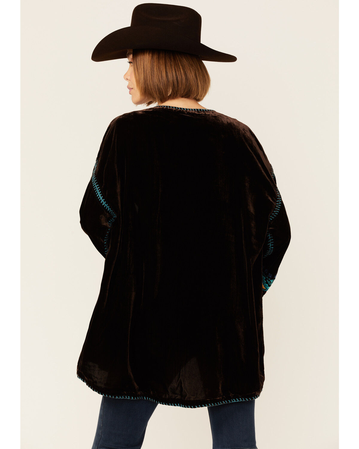 Image #3 - Tasha Polizzi Women's Baldwin Kimono Cardigan, Brown, hi-res