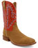 Image #1 - Twisted X Men's Tech X™ Western Boot - Broad Square Toe, Red, hi-res