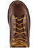 Image #4 - Danner Men's 8" Power Foreman Lace-Up Work Boots - Round Toe, Dark Brown, hi-res