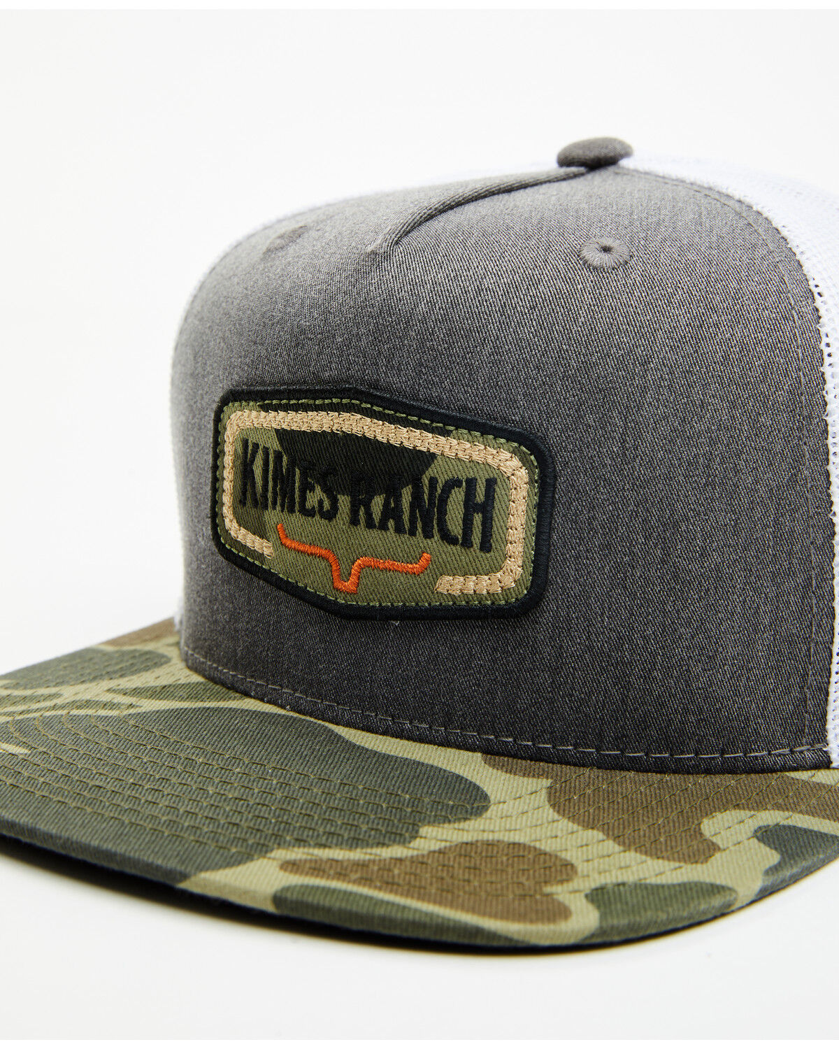 Image #2 - Kimes Ranch Men's Dodson Trucker Cap, Charcoal, hi-res
