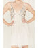 Image #3 - Angie Women's Sequins Sleeveless Slip Mini Dress, Ivory, hi-res