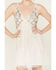 Image #3 - Angie Women's Sequins Sleeveless Slip Dress , Ivory, hi-res