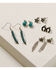 Image #1 - Idyllwind Women's Star Struck Earring Set, Silver, hi-res